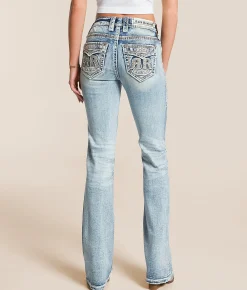 Rock Revival Abelia Mid-Rise Boot Stretch Jean Abelia MB200 Online