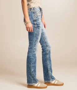Jeans|Bottoms | Rock Revival Abelia Mid-Rise Tailored Boot Stretch Jean Abelia MT201