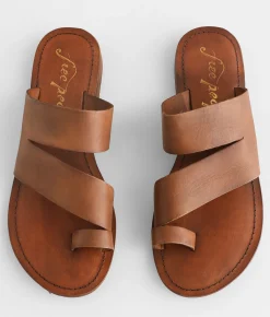 Free People Abilene Leather Sandal Rare Sienna Hot