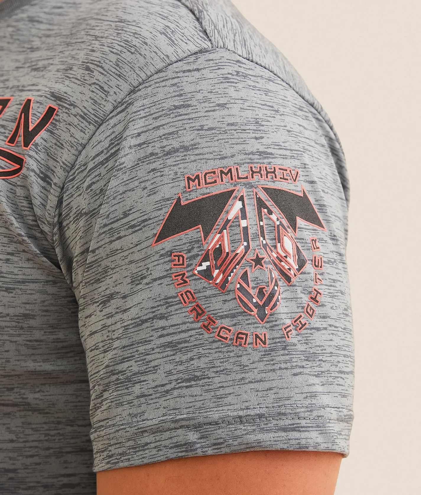 American Fighter Abo T-Shirt Heather Grey Discount