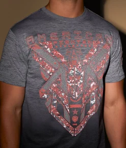 American Fighter Abo T-Shirt Heather Grey Discount