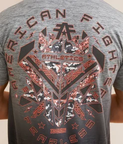 American Fighter Abo T-Shirt Heather Grey Discount