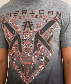 American Fighter Abo T-Shirt Heather Grey Discount