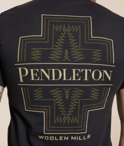 Pendleton Abstract Harding T-Shirt Vintage Black
