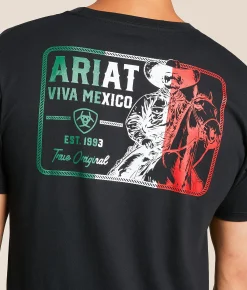 Tops|Graphic T-Shirts | Ariat Abuelo Duro T-Shirt Black