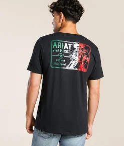 Tops|Graphic T-Shirts | Ariat Abuelo Duro T-Shirt Black
