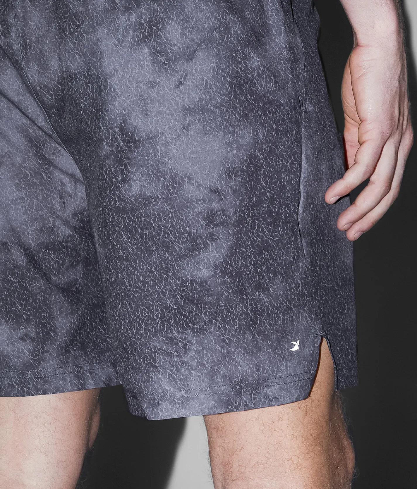 Glyder Acadia Active Stretch Short Smoke Grey Water Dye Online