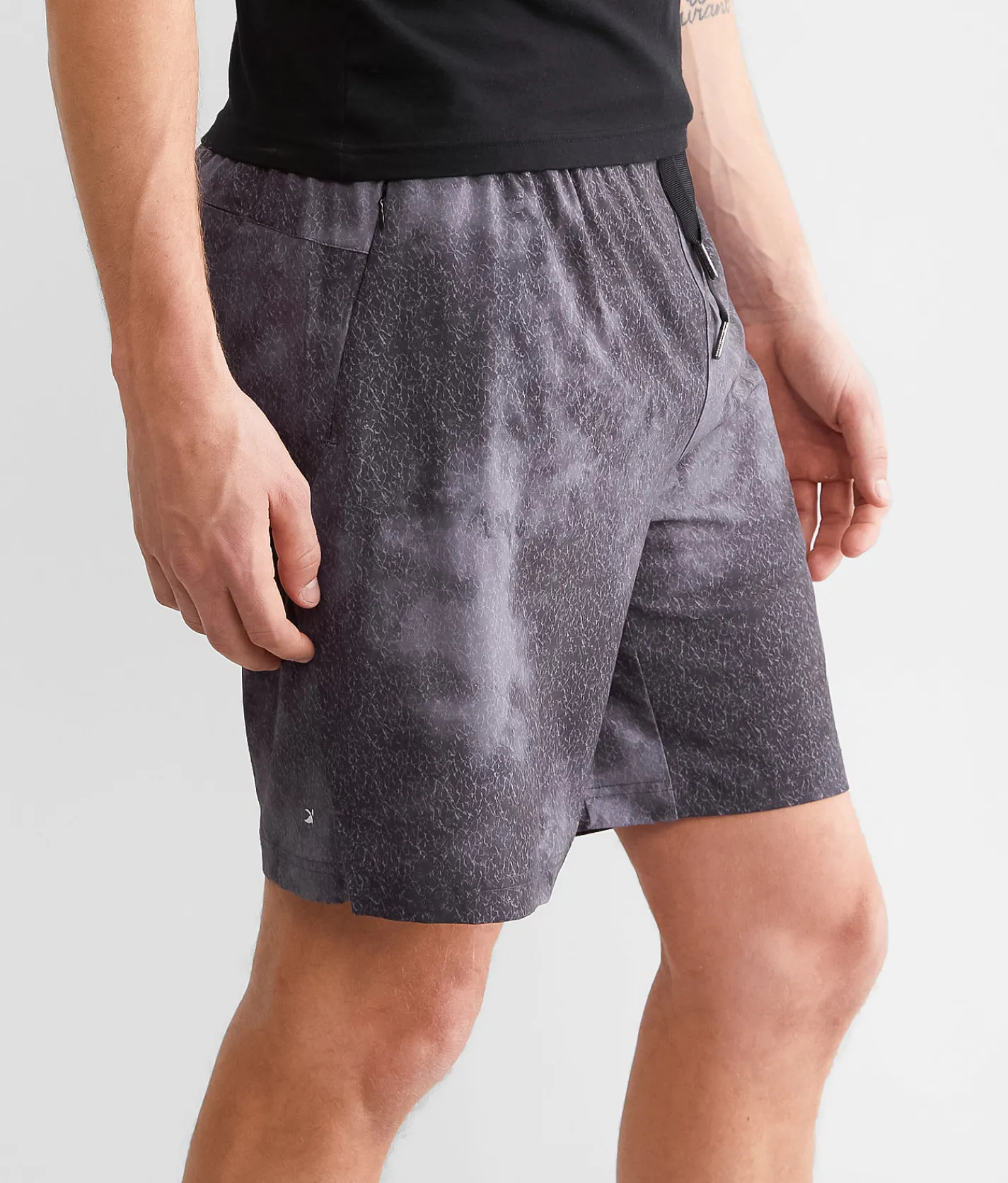 Glyder Acadia Active Stretch Short Smoke Grey Water Dye Online