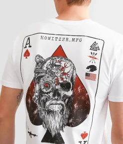 Graphic T-Shirts | Howitzer Ace Card T-Shirt White