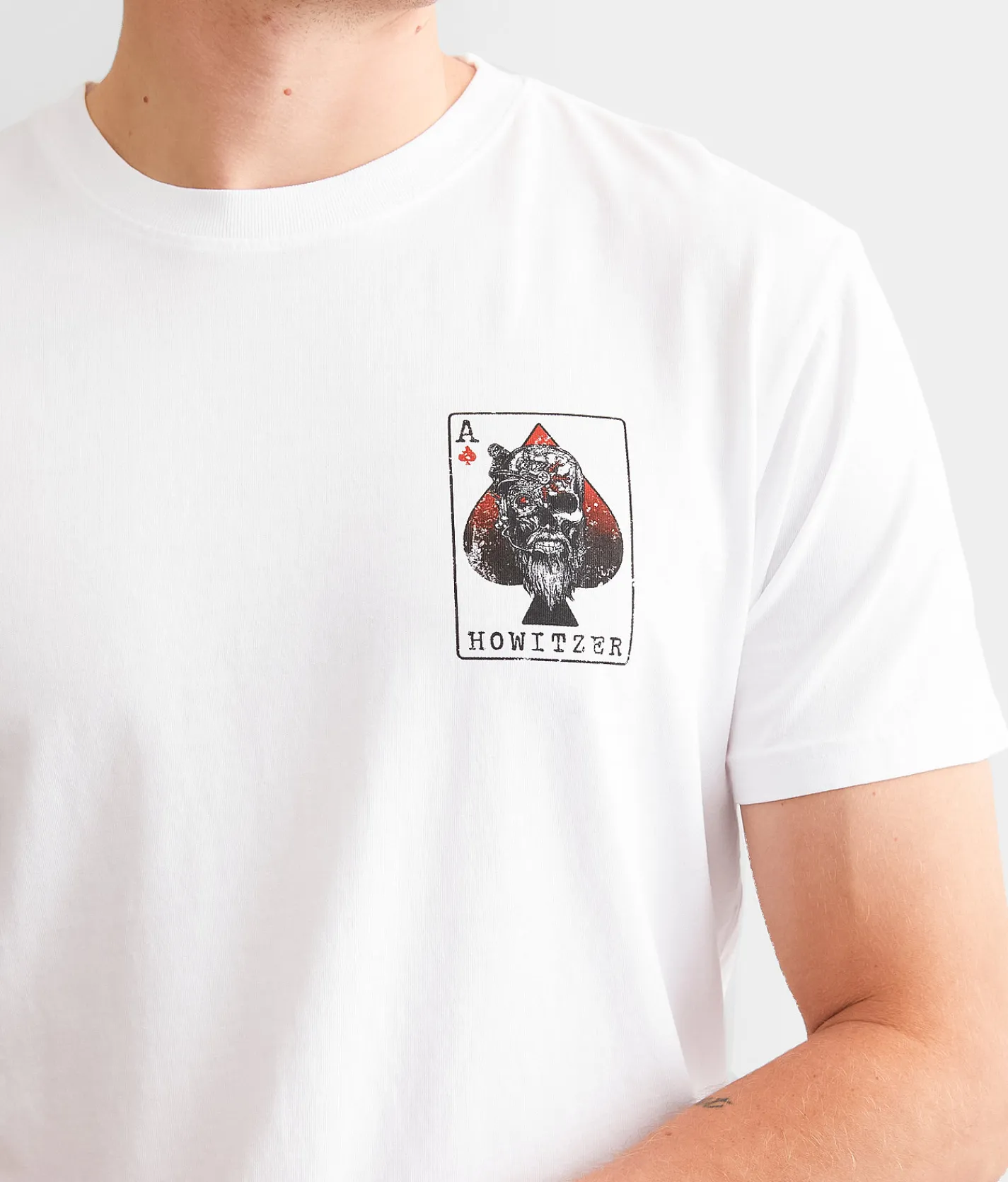 Graphic T-Shirts | Howitzer Ace Card T-Shirt White