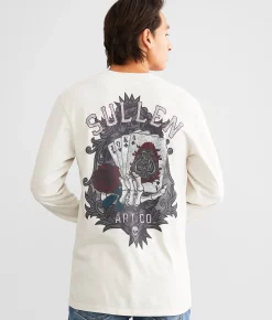 Sullen Ace Of Spades T-Shirt Moonbeam Outlet