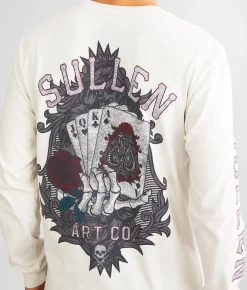 Sullen Ace Of Spades T-Shirt Moonbeam Outlet