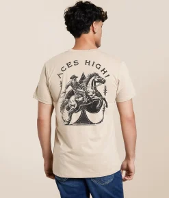 Ariat Aces High Bronc T-Shirt Brindle Heather Hot