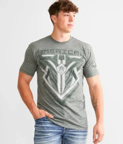 Graphic T-Shirts | American Fighter Acra T-Shirt Sage Dark Sage
