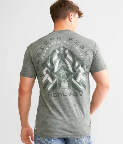 Graphic T-Shirts | American Fighter Acra T-Shirt Sage Dark Sage
