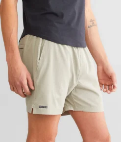 Bottoms|Activewear | Maven Co-op Active Performance Stretch Short Sand