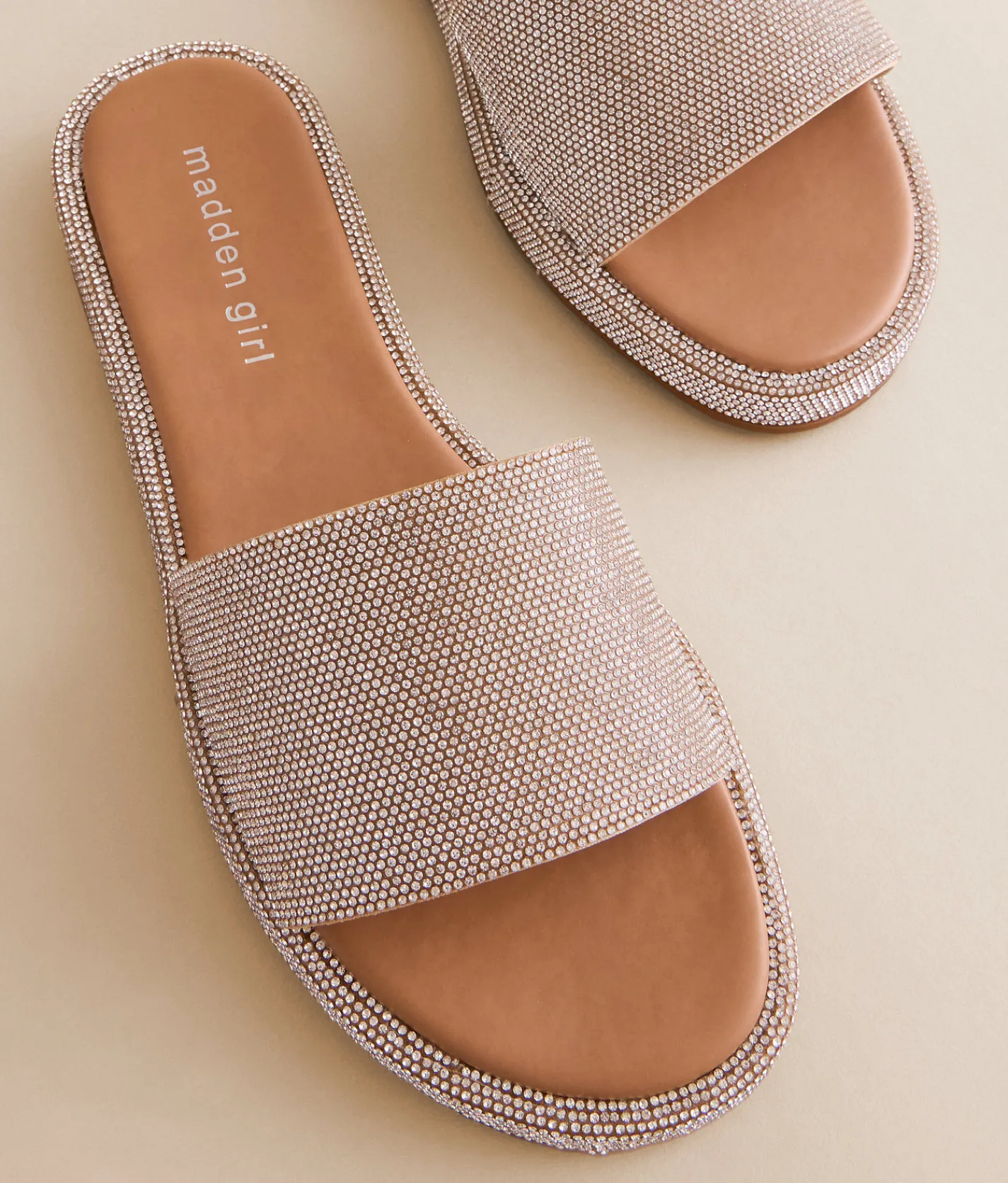 Madden Girl Addiie Glitz Sandal Silver Multi Clearance