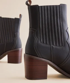 Shoes | Oasis Society Addison Ankle Boot Beige