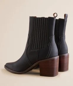 Shoes | Oasis Society Addison Ankle Boot Beige