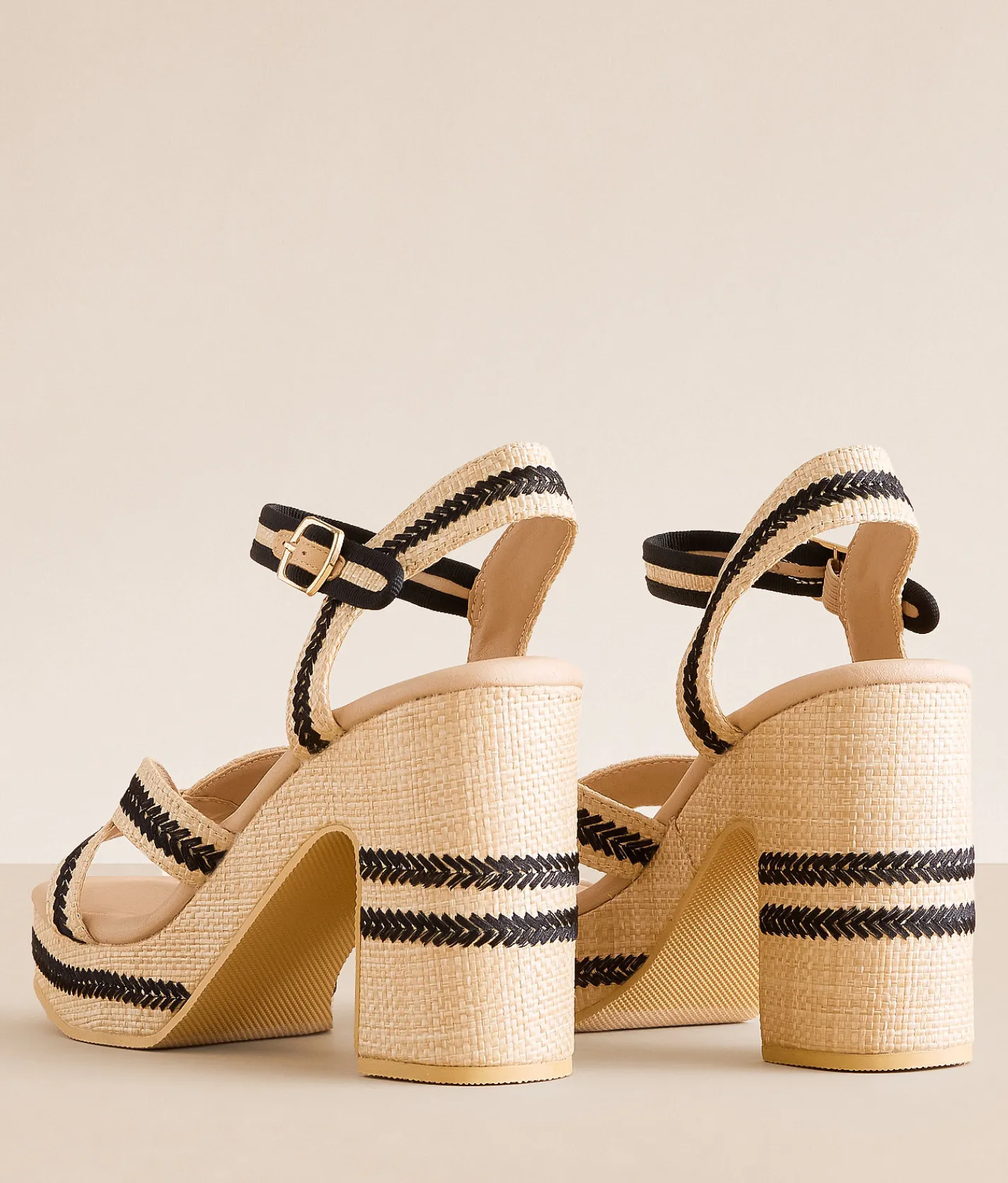 Shoes | Matisse Adelaide Heeled Sandal Natural Black