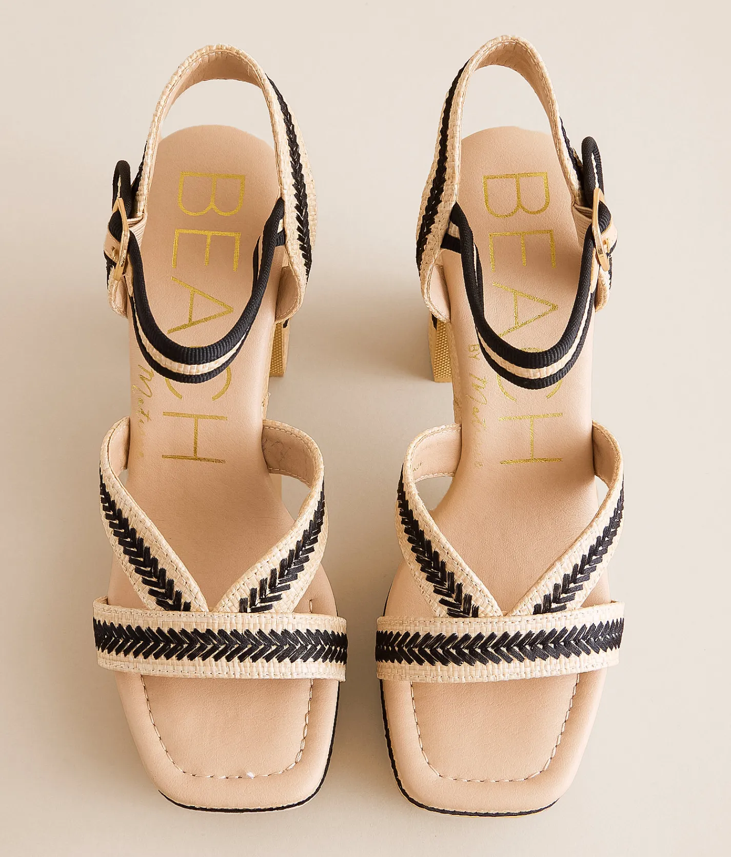 Shoes | Matisse Adelaide Heeled Sandal Natural Black