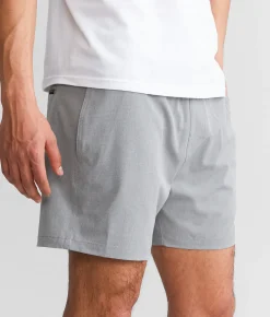 Bottoms|Shorts | Departwest Adian Stretch Short Granite Gry