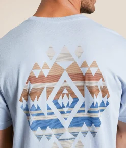 Graphic T-Shirts | Pendleton Agate Beach T-Shirt Light Blue