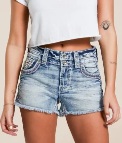 Bottoms|Shorts | Rock Revival Agate Universal Stretch Short Agate NH200
