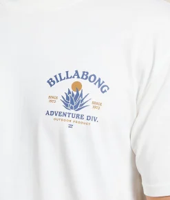 Tops|Graphic T-Shirts | Billabong Agave Adventure Division T-Shirt Off White