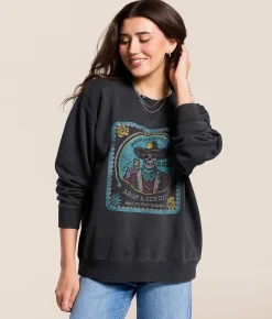 Tops | Ariat x Sendero Provisions Co. Agaves Pullover Black Mineral Wash
