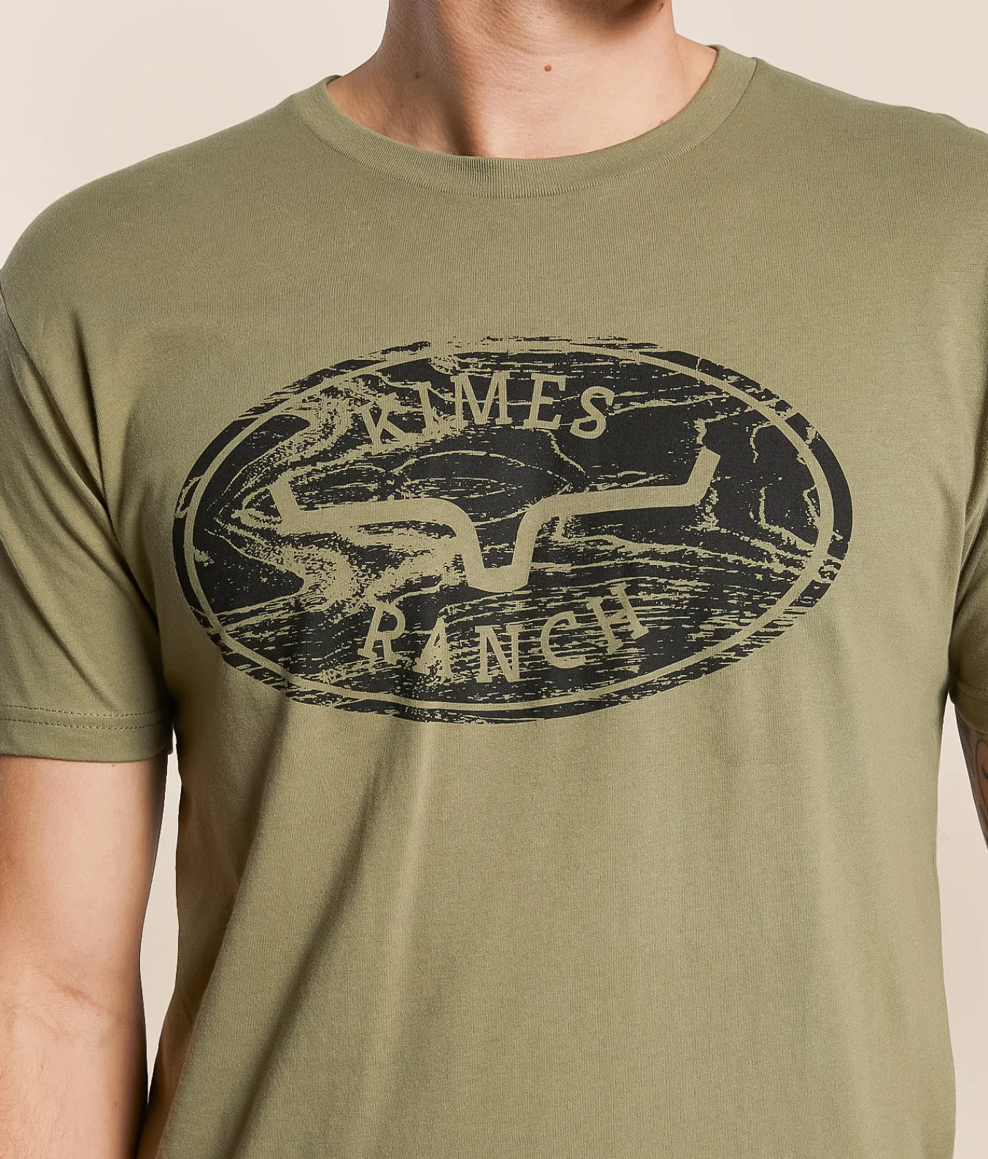 Graphic T-Shirts | Kimes Ranch Aged Trunk T-Shirt Light Olive