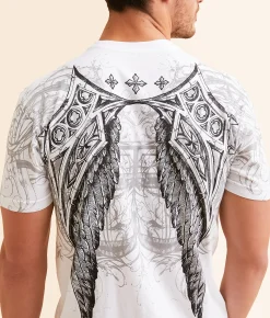 Graphic T-Shirts | Affliction Aguilas T-Shirt White
