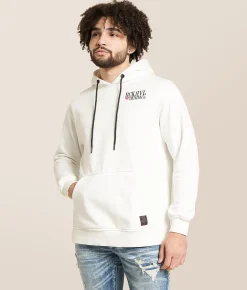 Tops | Rock Revival Aidan Hooded Sweatshirt White