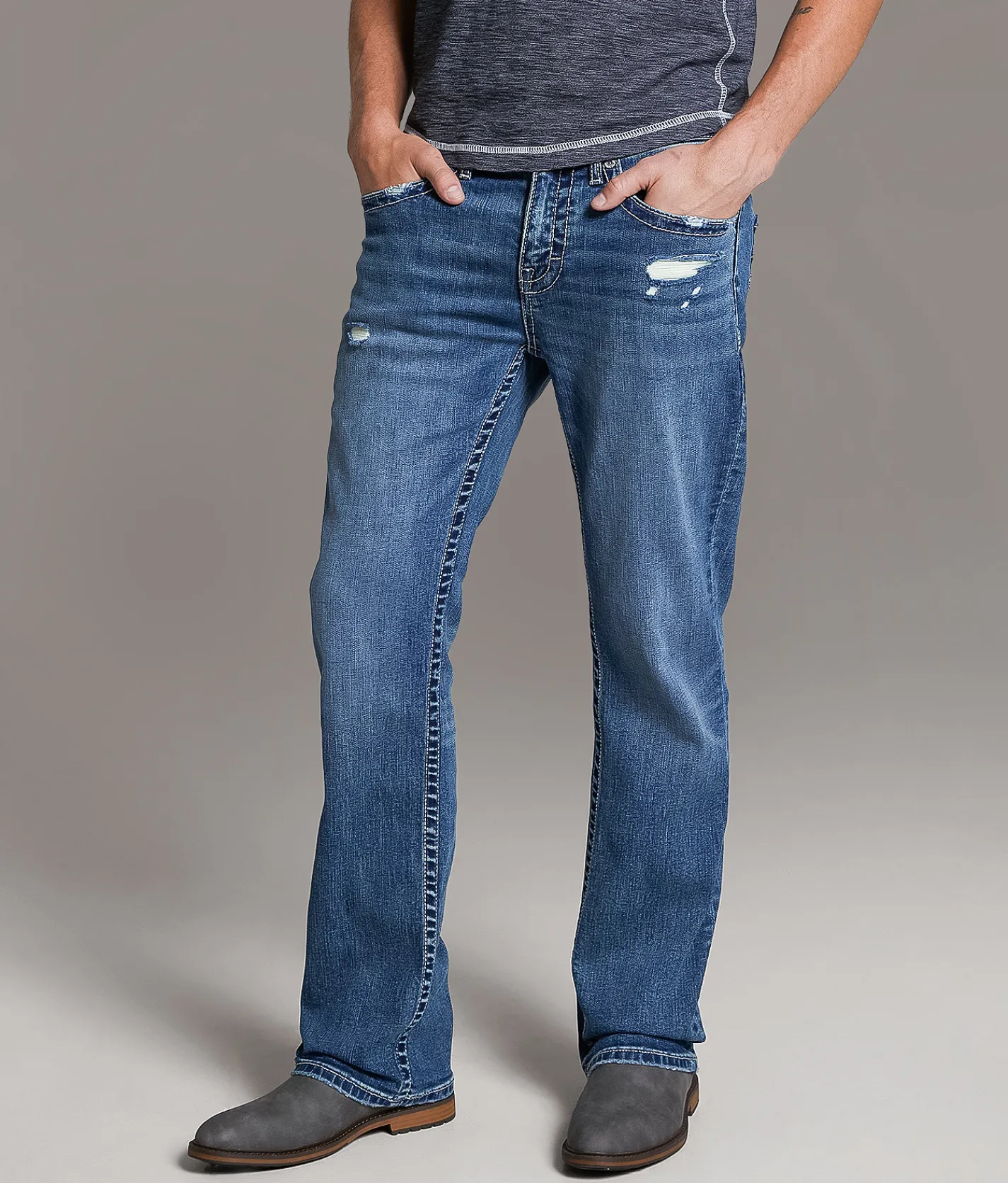Bottoms|Bke Jeans | BKE Aiden Boot Stretch Jean Cirrus 2