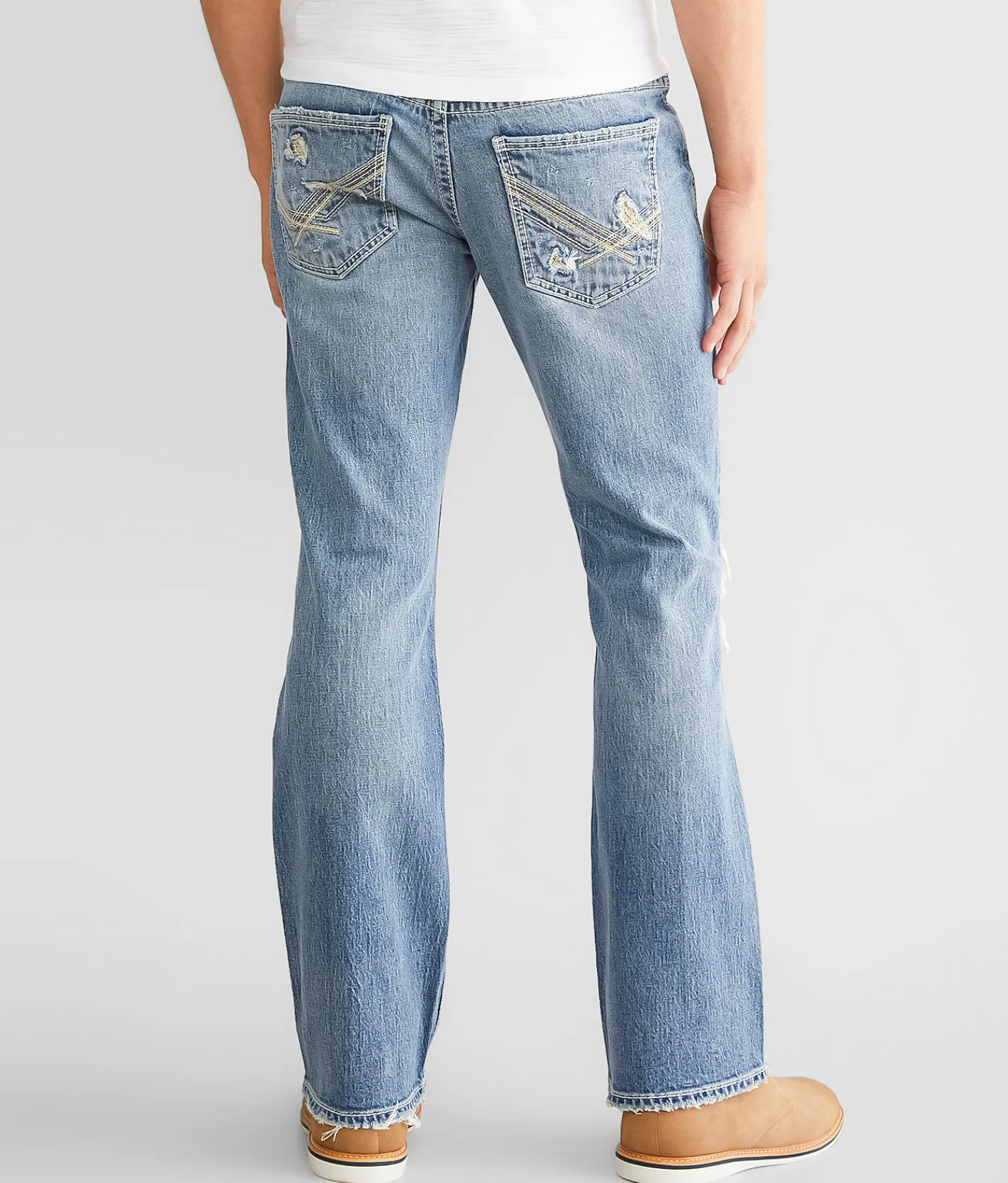 BKE Aiden Boot Stretch Jean Riffel New