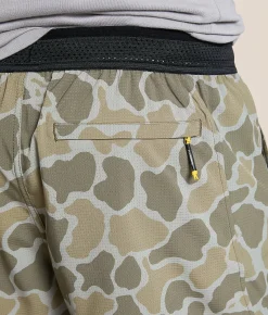 Florence Marine X Airtex Performance Stretch Short Burnt Olive Camo Sale