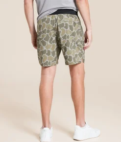 Florence Marine X Airtex Performance Stretch Short Burnt Olive Camo Sale