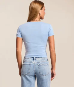 Tops | Goodie Two Sleeves Alan Jackson Chattahoochee Band T-Shirt Cerulean