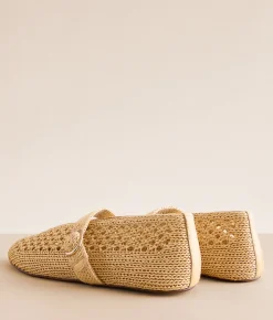 Steve Madden Alara Raffia Shoe Natural Raffia Sale