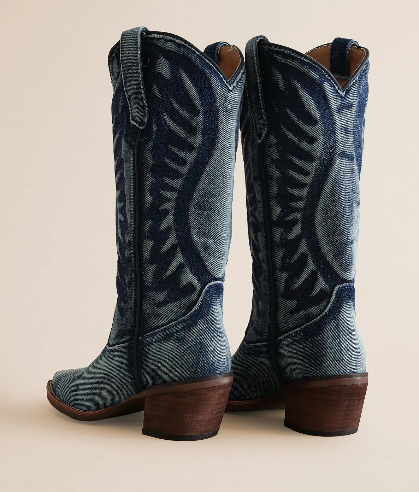 Shoes | Steve Madden Albany Western Boot Denim