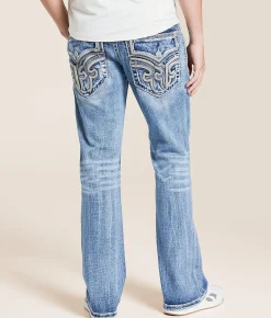 Rock Revival Alcyone Slim Boot Stretch Jean Alcyone SB202 Discount