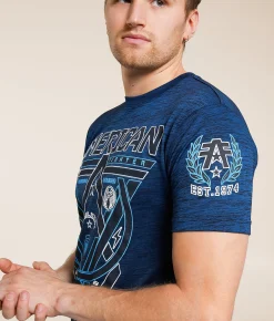 American Fighter Aldridge T-Shirt Dark Blue Black Discount