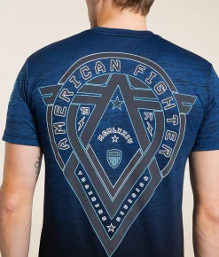 American Fighter Aldridge T-Shirt Dark Blue Black Discount
