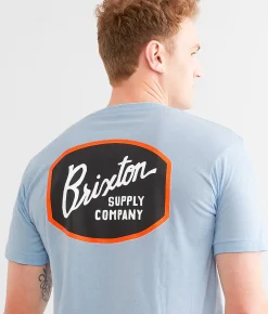 Brixton Aldridge T-Shirt Chinios Green