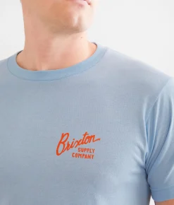 Brixton Aldridge T-Shirt Chinios Green