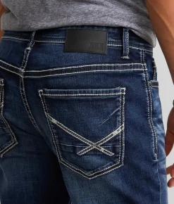 Sale Jeans|Bottoms | BKE Alec Straight Stretch Jean Harbor