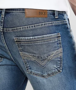 BKE Alec Straight Stretch Jean Bear New