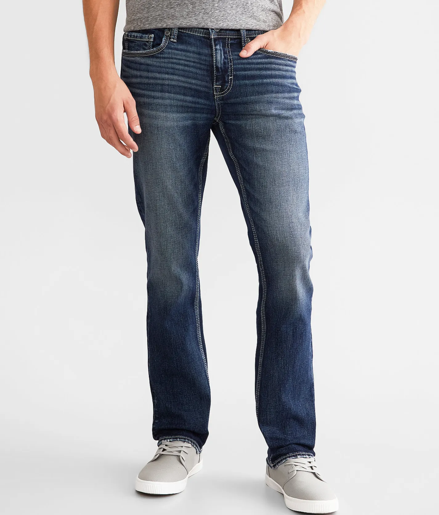 Sale Jeans|Bottoms | BKE Alec Straight Stretch Jean Brinker