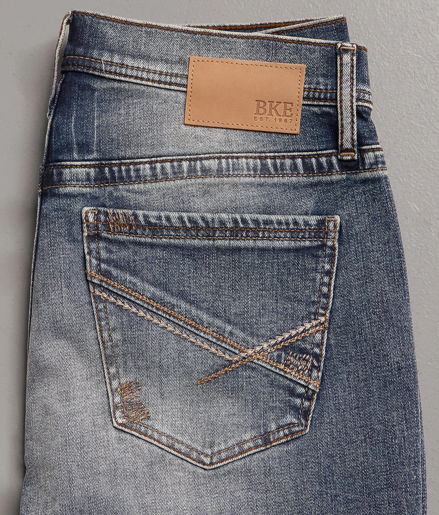BKE Alec Straight Stretch Jean Nyx Best