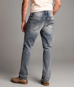 BKE Alec Straight Stretch Jean Nyx Best